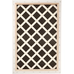 Malerlærred, D: 1,7 cm, str. 40x60 cm, 360 g, hvid, 1 stk.