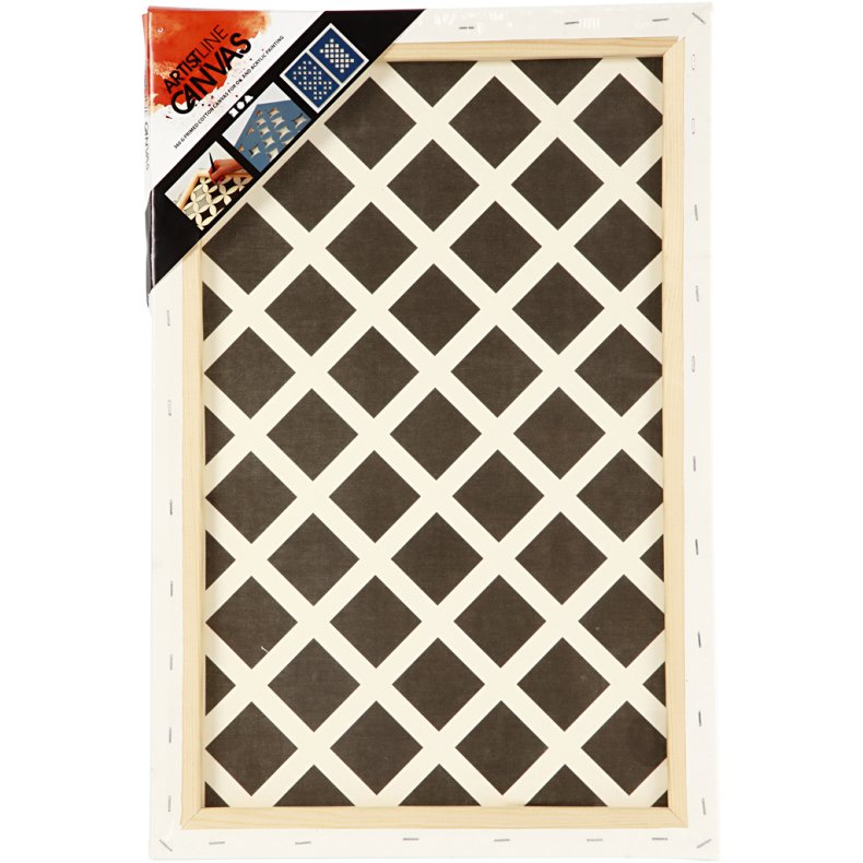 Malerl&aelig;rred, D: 1,7 cm, str. 40x60 cm, 360 g, hvid, 1 stk.