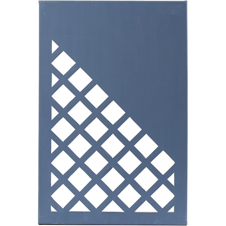 Malerl&aelig;rred, D: 1,7 cm, str. 40x60 cm, 360 g, hvid, 1 stk.