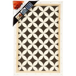 Malerl&aelig;rred, D: 1,7 cm, str. 40x60 cm, 360 g, hvid, 1 stk.