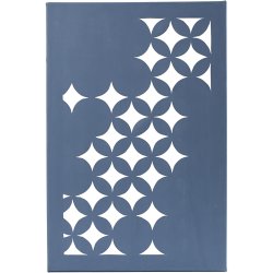 Malerl&aelig;rred, D: 1,7 cm, str. 40x60 cm, 360 g, hvid, 1 stk.