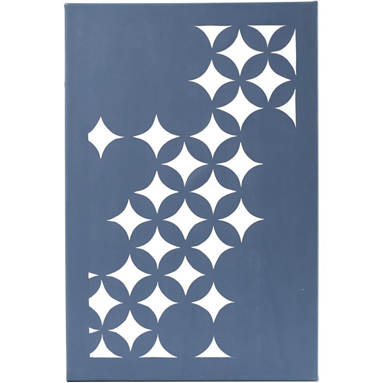 Malerl&aelig;rred, D: 1,7 cm, str. 40x60 cm, 360 g, hvid, 1 stk.