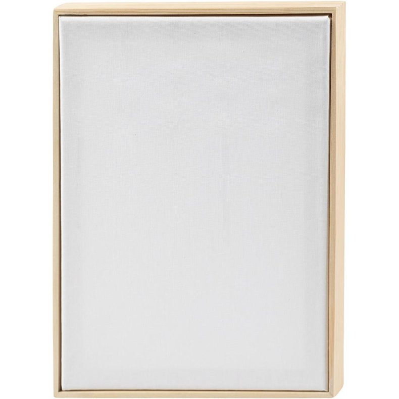 Malerl&aelig;rred med tr&aelig;ramme, A4, str. 21x29,7 cm, 280 g, hvid, 1 stk.