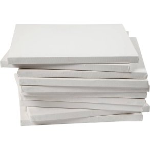 Malerl&aelig;rred, D: 1,6 cm, str. 30x30 cm, 280 g, 10 stk./ 1 pk.