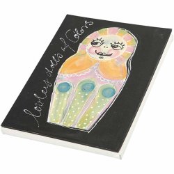 Malerl&aelig;rred, D: 1,6 cm, str. 30x30 cm, 280 g, hvid, 40 stk./ 1 pk.