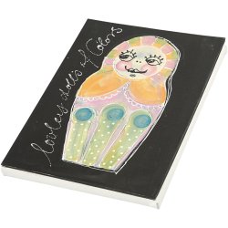 Malerl&aelig;rred, D: 1,6 cm, str. 30x30 cm, 280 g, hvid, 40 stk./ 1 pk.