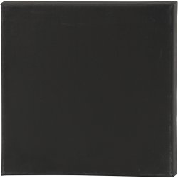 Malerl&aelig;rred, str. 30x30x1,6 cm, 360 g, sort, 1 stk.