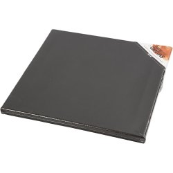 Malerl&aelig;rred, D: 1,6 cm, str. 30x30 cm, 360 g, sort, hvid, 10 stk./ 1 pk.