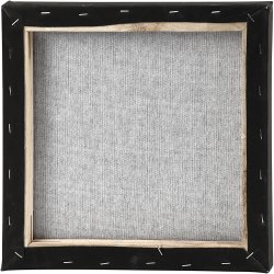 Malerl&aelig;rred, D: 1,6 cm, str. 30x30 cm, 360 g, sort, hvid, 10 stk./ 1 pk.