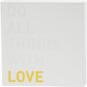 Lærred med guldtryk til akvarel, H: 25,4 cm, D: 2,54 cm, B: 25,4 cm, hvid, 1 stk.