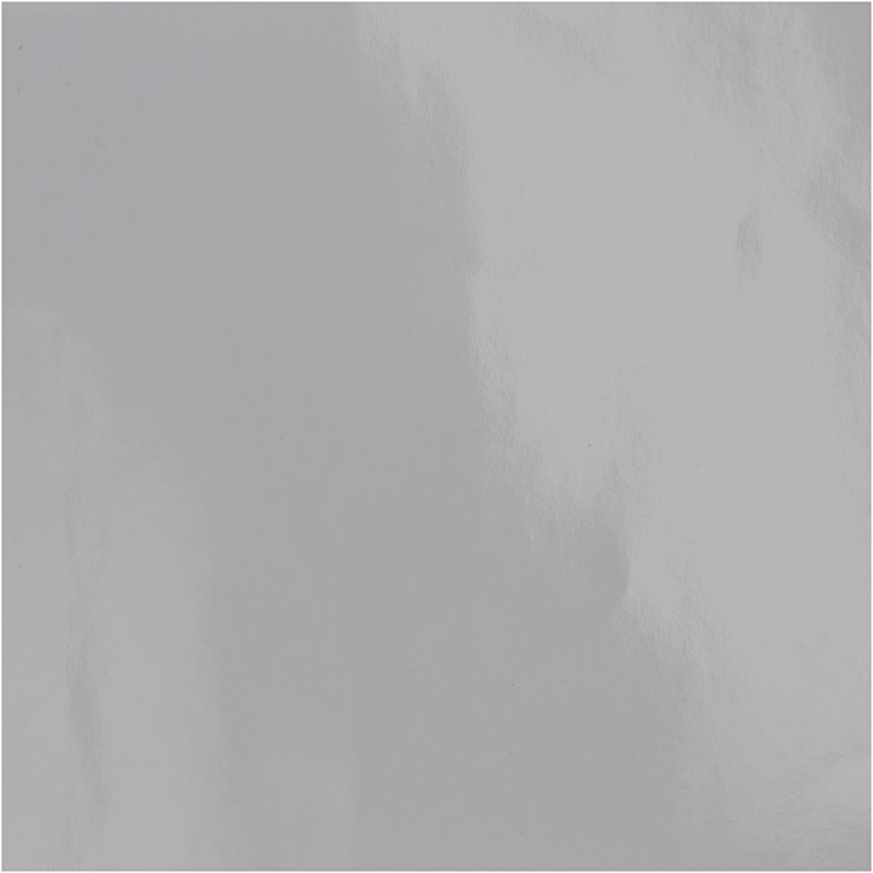 Designpapir , ark 30,5x30,5 cm, 120+128 g, s&oslash;lv, 2 ark/ 1 pk.