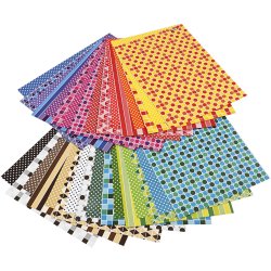 Color Bar Rivekarton, A4, ark 210x297 mm, 250 g, 16 ass. ark/ 1 pk.