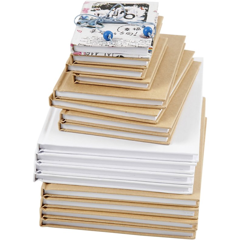 Skitsebog, 72 ass./ 1 pk.