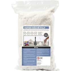 Papmache Pulp, 400 g/ 1 ps.
