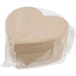 Hjerte&aelig;sker, H: 5+6,5+7,5 cm, B: 10+12,5+15 cm, 3 stk./ 1 s&aelig;t