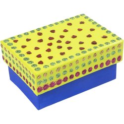 Rektangul&aelig;re &AElig;sker, H: 3,5+4,5+5,5+6,5 cm, str. 7,5x5 + 9,5x7 + 11,5x8,5 + 14x11 cm, 4x4 stk./ 1 pk.