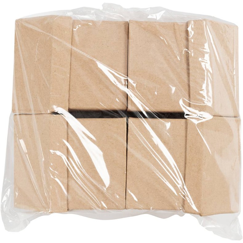 Hus, H: 10,5 cm, str. 6x8,5 cm, 4 stk./ 1 pk.