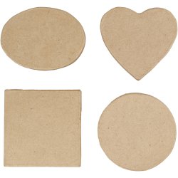 Medium&aelig;sker, H: 5 cm, diam. 10-12 cm, 28 stk./ 1 pk.