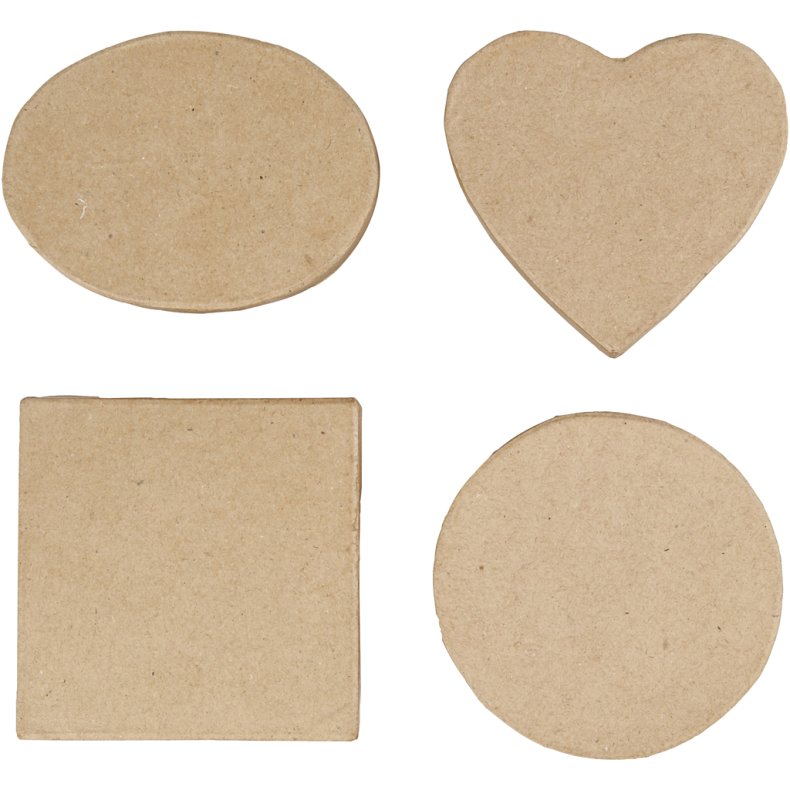 Medium&aelig;sker, H: 5 cm, diam. 10-12 cm, 28 stk./ 1 pk.