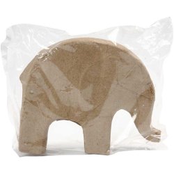 Elefant, H: 14 cm, L: 17 cm, 1 stk.