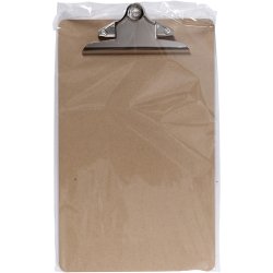 Clipboard/tegneunderlag, A4, str. 23x34x0,3 cm, 1 stk.