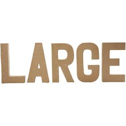 Bogstav, A, H: 20,5 cm, B: 11,8 cm, tykkelse 2,5 cm, 1 stk.