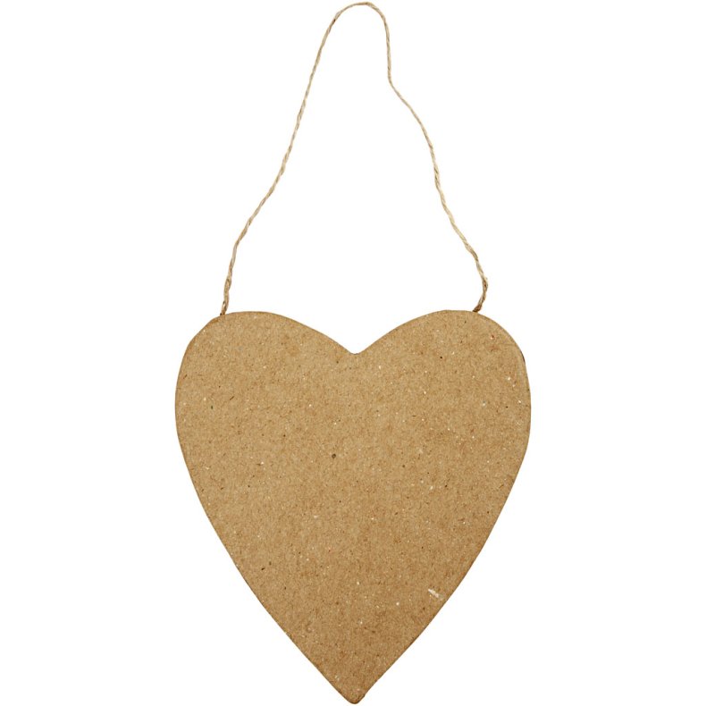 Hjerte, H: 12,5 cm, 1 stk.