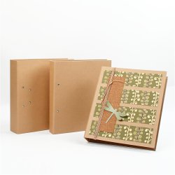 Ringbind, B: 50 mm, str. 28x31,5 cm, 2 ringe, natur, 1 stk.