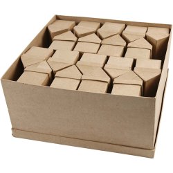 Huse, H: 10,5 cm, str. 6x8,5 cm, 40 stk./ 1 pk.