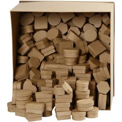 Mini&aelig;sker, H: 3 cm, diam. 4-6 cm, 144 stk./ 1 pk.