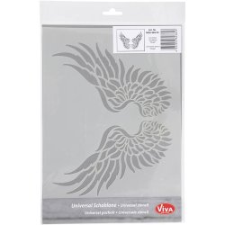 Stencil, vinger, A4, ark 210x297 mm, 1 stk.