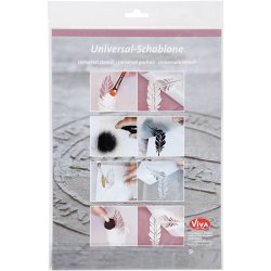 Stencil, vinger, A4, ark 210x297 mm, 1 stk.