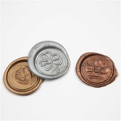 Lak, guld, s&oslash;lv, bronze, L: 10 cm, 3 stk./ 1 pk.