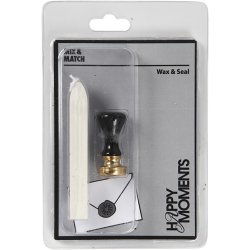 Lak og segl, diam. 17 mm, perlemor, 1 s&aelig;t