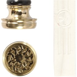 Lak og segl, diam. 17 mm, perlemor, 1 s&aelig;t