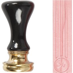 Lak og segl, diam. 17 mm, lyser&oslash;d, 1 s&aelig;t