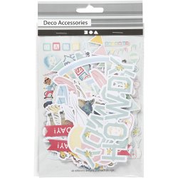 Manilam&aelig;rker, baby, str. 15-125 mm, 120 g, 48x2 stk./ 1 pk.