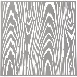 Stencil, tr&aelig;, str. 30,5x30,5 cm, tykkelse 0,31 mm, 1 ark