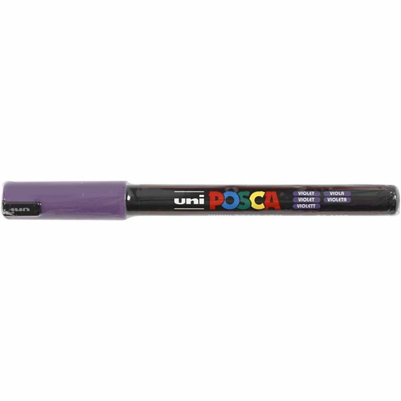 Posca Tusch, nr. PC-1MR, streg 0,7 mm, extra-fine, violet, 1 stk.