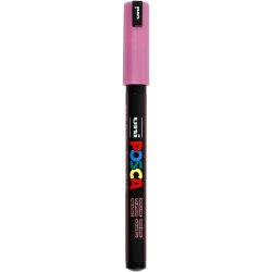 Posca Tusch, nr. PC-1MR, streg 0,7 mm, extra-fine, metallic pink, 1 stk.