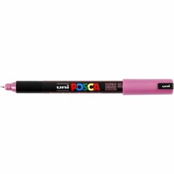 Posca Tusch, nr. PC-1MR, streg 0,7 mm, extra-fine, metallic pink, 1 stk.