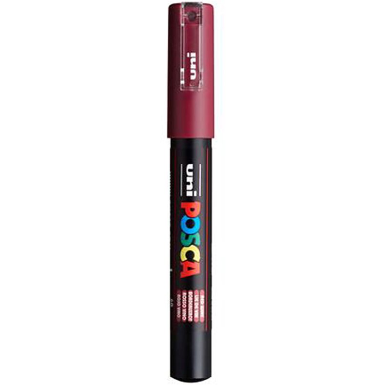 Posca Tusch, streg 0,7 mm, red wine