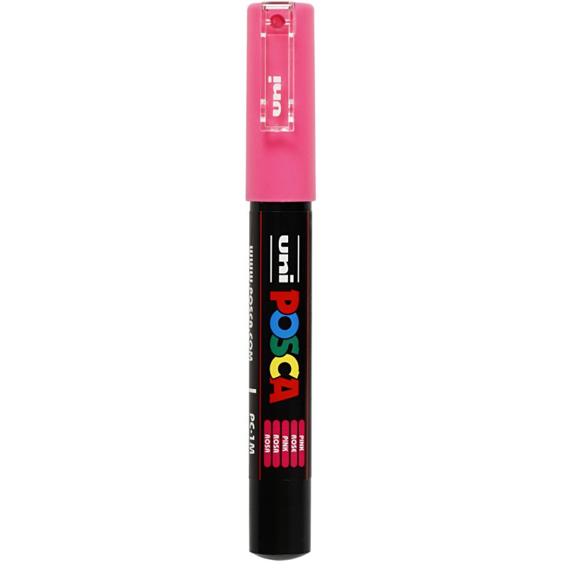 Posca Tusch, streg 0,7 mm, pink