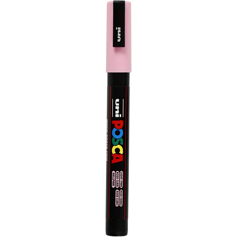 Posca Tusch, streg 0,9-1,3 mm, lys pink