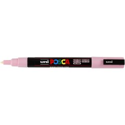 Posca Tusch, nr. PC-3M, streg 0,9-1,3 mm, fine, lys pink, 1 stk.