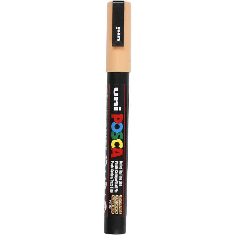 Posca Tusch, streg 0,9-1,3 mm, pale orange