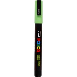 Posca Tusch, nr. PC-3M, streg 0,9-1,3 mm, fine, apple green, 1 stk.