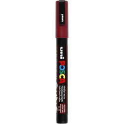 Posca Tusch, nr. PC-3M, streg 0,9-1,3 mm, fine, red wine, 1 stk.