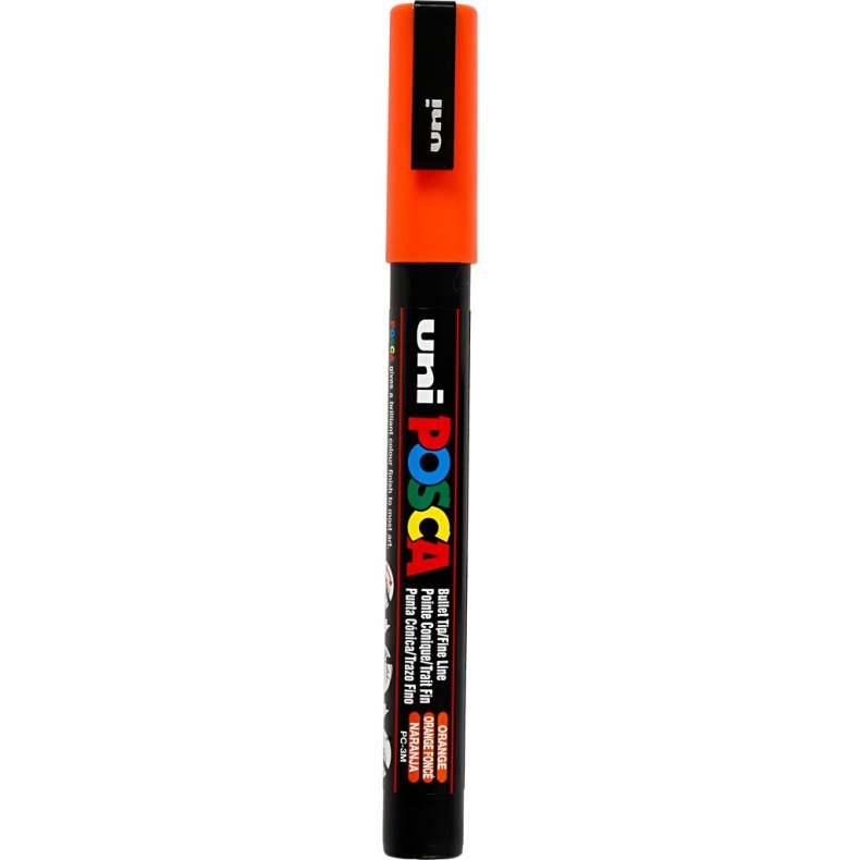 Posca Tusch, streg 0,9-1,3 mm, orange