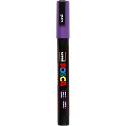 Posca Tusch, nr. PC-3M, streg 0,9-1,3 mm, fine, violet, 1 stk.